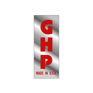 GHP - Red - Seat post decal