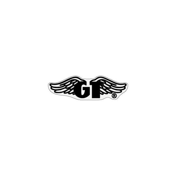 1987 GT BMX Wings - BLACK seat clamp decal