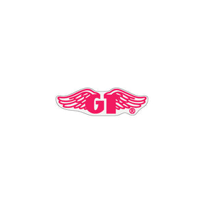 1987 GT BMX Wings - FLURO PINK seat clamp decal