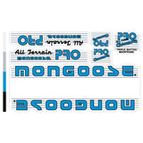 1986 Mongoose - ATB PRO Decal set