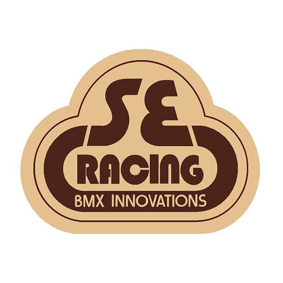 SE Racing - 1st gen. head tube decal - tan/brown