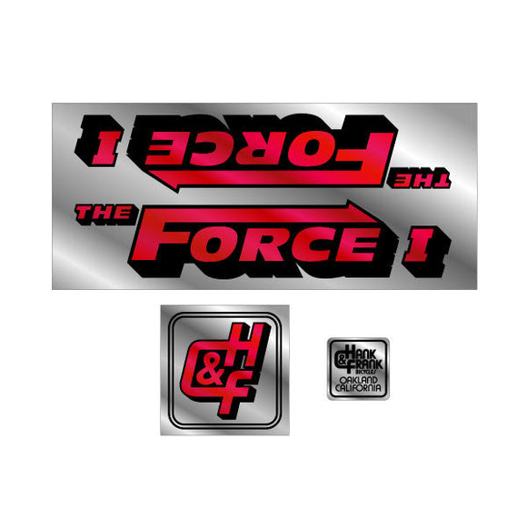 Hank & Frank -  Force 1 decal set