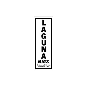 Laguna - BMX Hills Seat tube Black decal