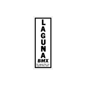 Laguna - BMX Hills Seat tube Black decal