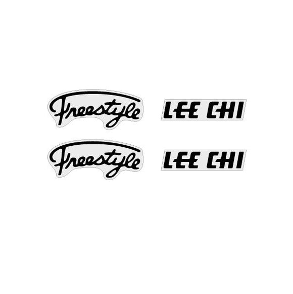 Lee Chi -  Caliper decals in black