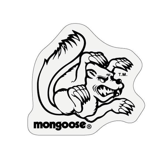 Mongoose - Helmet side Decals (pair) - Black