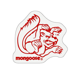 Mongoose - Helmet side Decals (pair) - Red