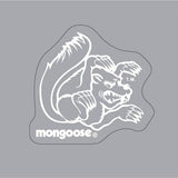 Mongoose - Helmet side Decals (pair) - White