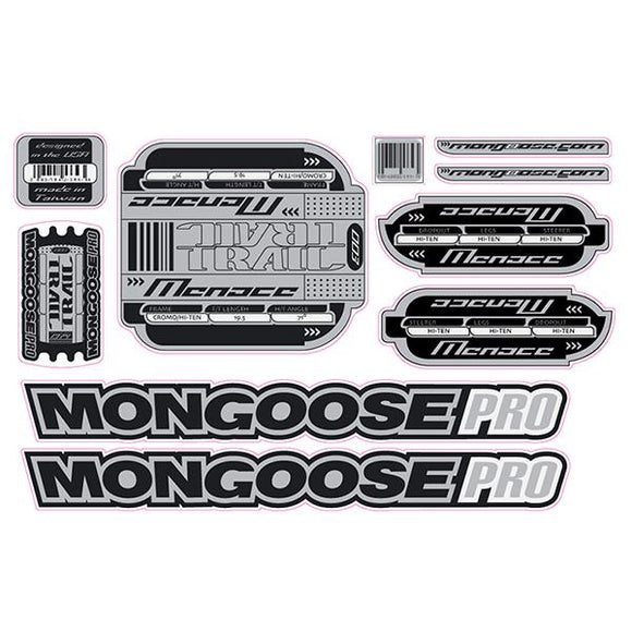 2003 Mongoose - Menace - Decal set