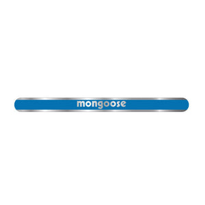 Mongoose - BLUE - seat clamp decal