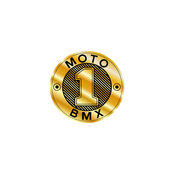 Diamond Back - Moto ONE - Gold headtube decal