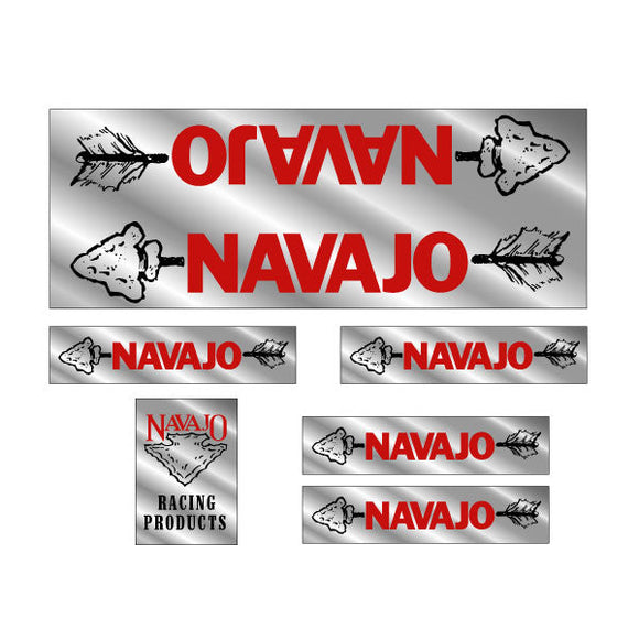Navajo - Racing products decal set