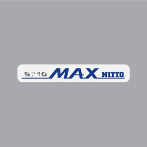 Nitto B710 MAX on white decal