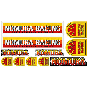Nomura Racing - decal set