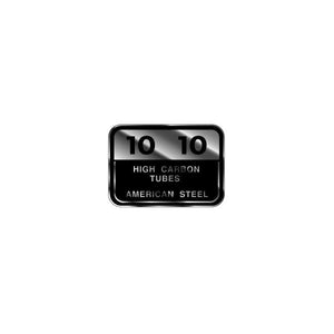 Panda - 1010 tubing on chrome Decal