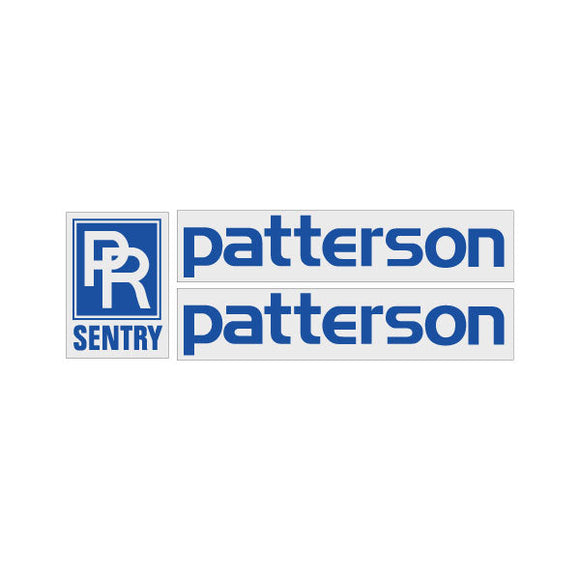 Patterson Racing - Sentry decal set
