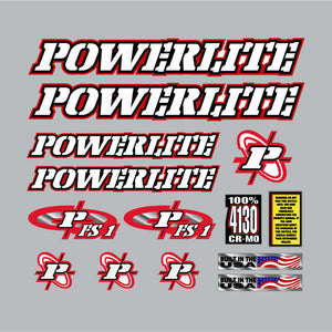 Powerlite - FS-1 Clear decal set