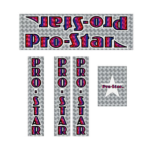 Pro Star by Diamond Back - Red & Blue on PRISM decal set