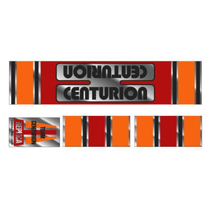 R&R - CENTURION Orange - bmx decal set