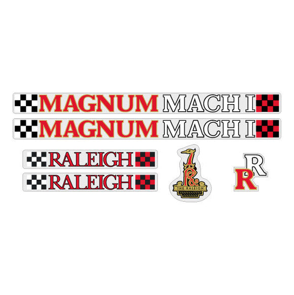 Raleigh - Mach One decal set