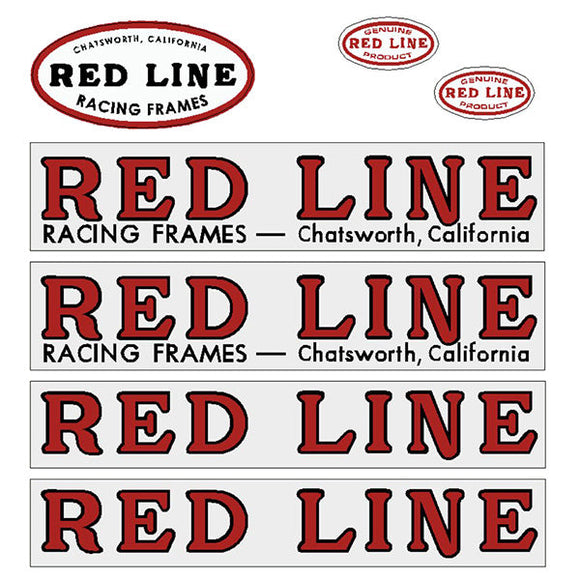 Redline Squareback - Chatsworth - decal set