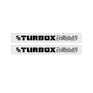SR Sakae - TURBOX crank decal set on clear