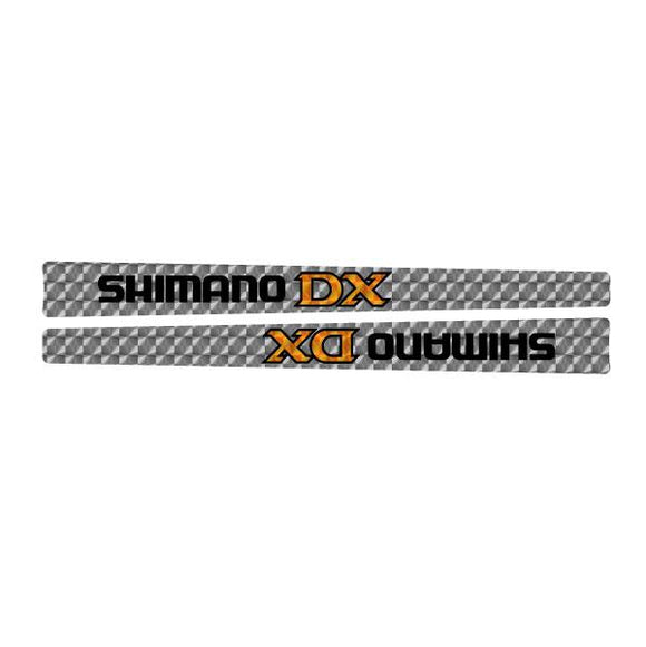 Shimano DX Crank decal set - BLACK