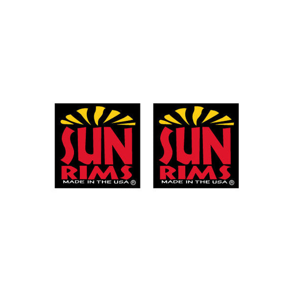 SUN - Rims square decals | BMX Products USA