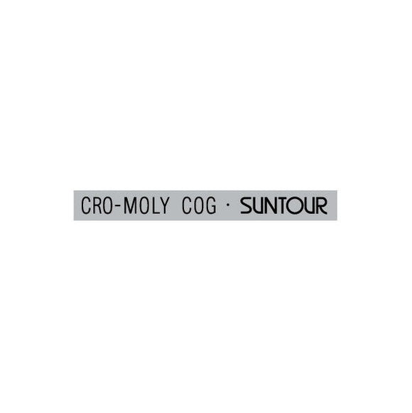 SUNTOUR - CROMO Freewheel decal
