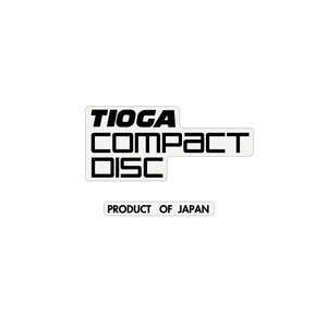 Tioga - Compact Disc black decal