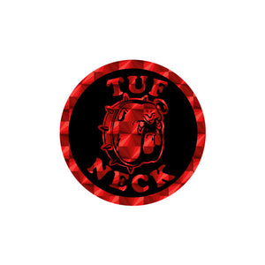 Tuf-neck - RED PRISM Stem decal