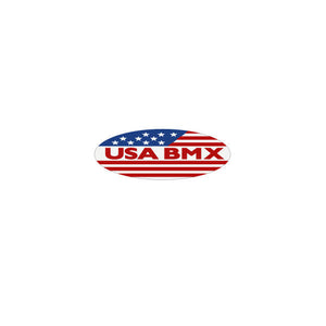 USA BMX -  Bar, stem or chain ring decal