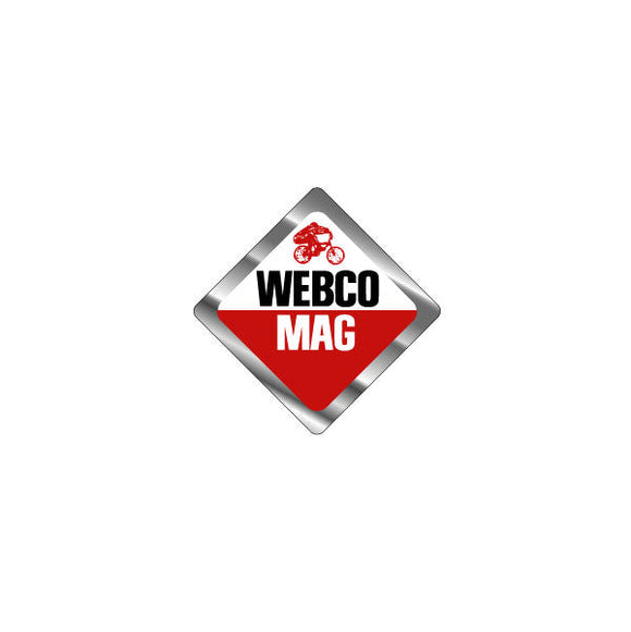 Webco - MAG Wheel Red and Chrome  decal