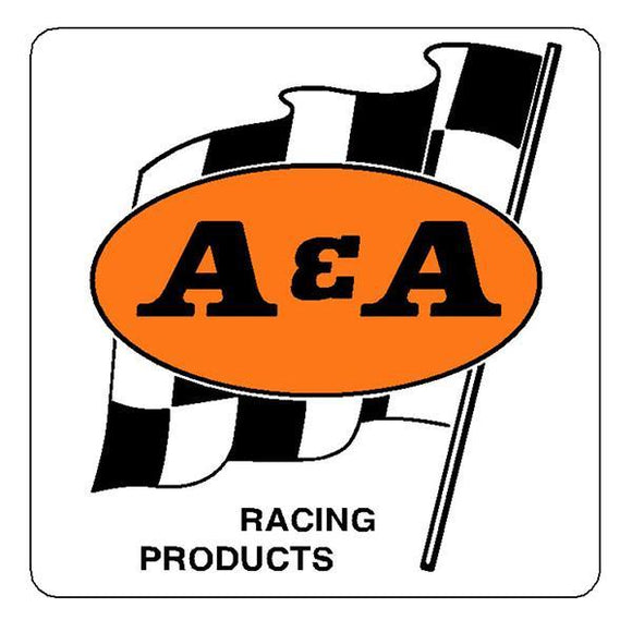 A&a - Flag Waving Decal On Clear Old School Bmx