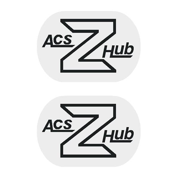 ACS - Z hub decals - BLACK | BMX Products USA