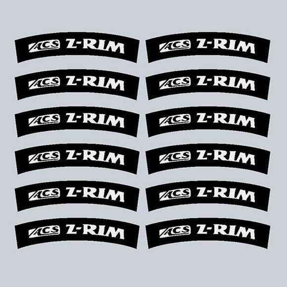 ACS - Z Rim sidewall STENCIL decals