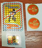Two Wheelers - Seat Tube Mean Machine Gold Round Decal Old School Bmx