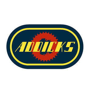 Addicks - Sprocket Oval Decal Old School Bmx