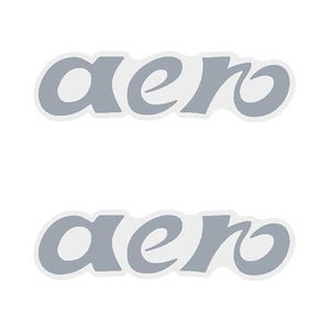 Generic - Aero Seat Chrome Decal Set Old School Bmx