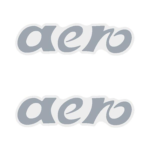 Generic - Aero Seat Chrome Decal Set Old School Bmx