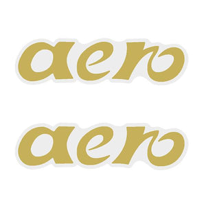 Generic - Aero Seat Gold Decal Set Old School Bmx