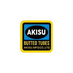 Akisu - Butted tubes BLUE decal