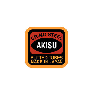 Akisu - Cromo- Butted tubes RED decal