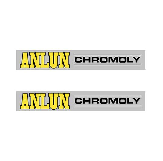 Anlun - Crank decal set Chrome