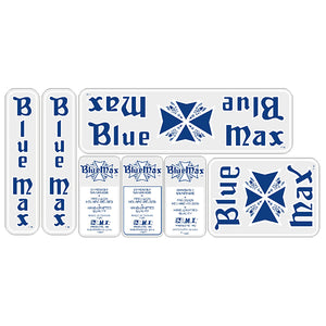 1983-1984-1985 Blue Max Decal set