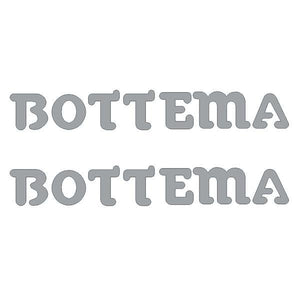 Bottema - Die Cut Fork Decals Chrome Old School Bmx Decal