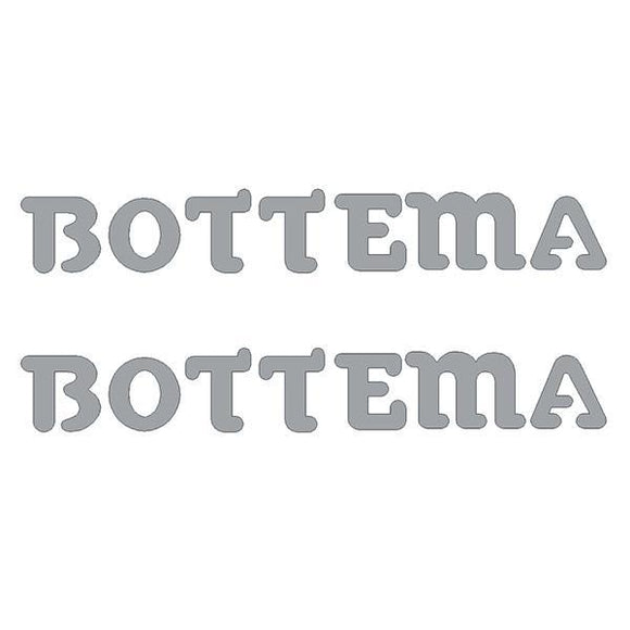 Bottema - Die Cut Fork Decals Chrome Old School Bmx Decal