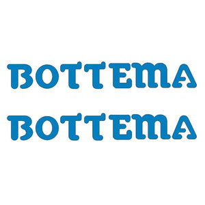 Bottema - Die Cut Fork Decals Light Blue Old School Bmx Decal