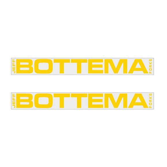 Bottema - Jeff - YELLOW fork decals