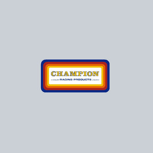 Champion - plate decal